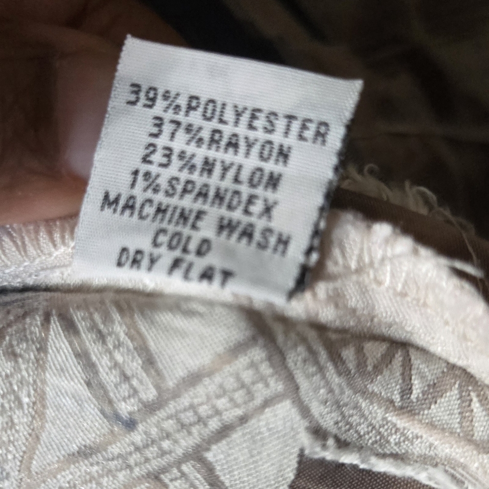 Lapis Anthropologie Boho Print Midi Skirt One Size - Picture 6 of 6